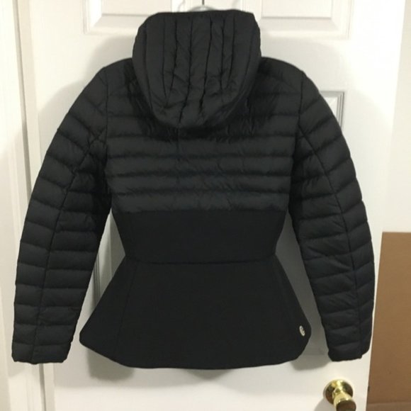 Colmar Originals Research Black Puffer Jacket Sz 6 - Picture 2 of 16